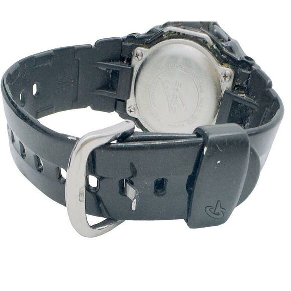 Casio Women's Wristwatch Baby G Round Digital Buckle 12-Hour Dial Black - Picture 3 of 7